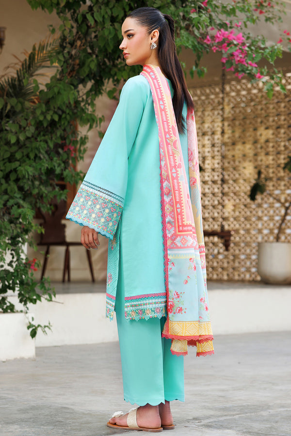 Farasha | Summer Weaves Embroidered Lawn | Ocean Veil by Farasha - Designer Dress - Type: Ladies Clothes - Available at Libayah - 100% Original