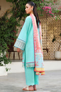 Farasha | Summer Weaves Embroidered Lawn | Ocean Veil by Farasha - Designer Dress - Type: Ladies Clothes - Available at Libayah - 100% Original