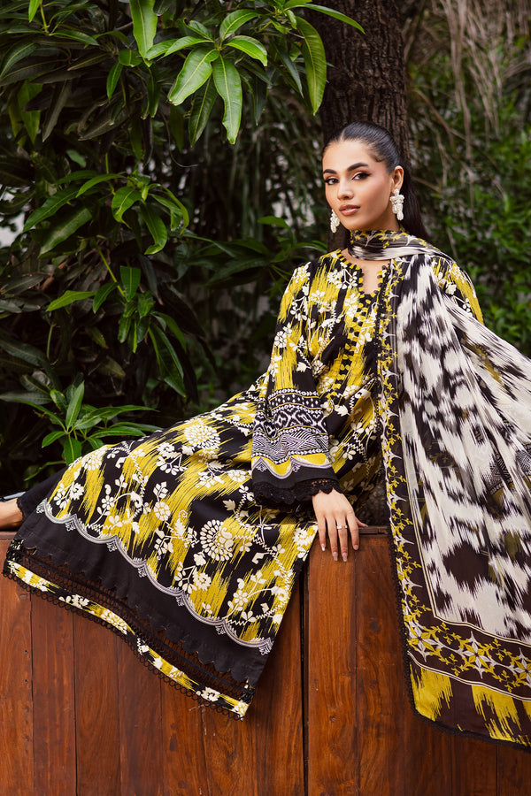 Nureh | Signature Printed Linen | SP-168 by Nureh - Designer Dress  - Type : Ladies Clothes - Available at Libayah - 100% Original 