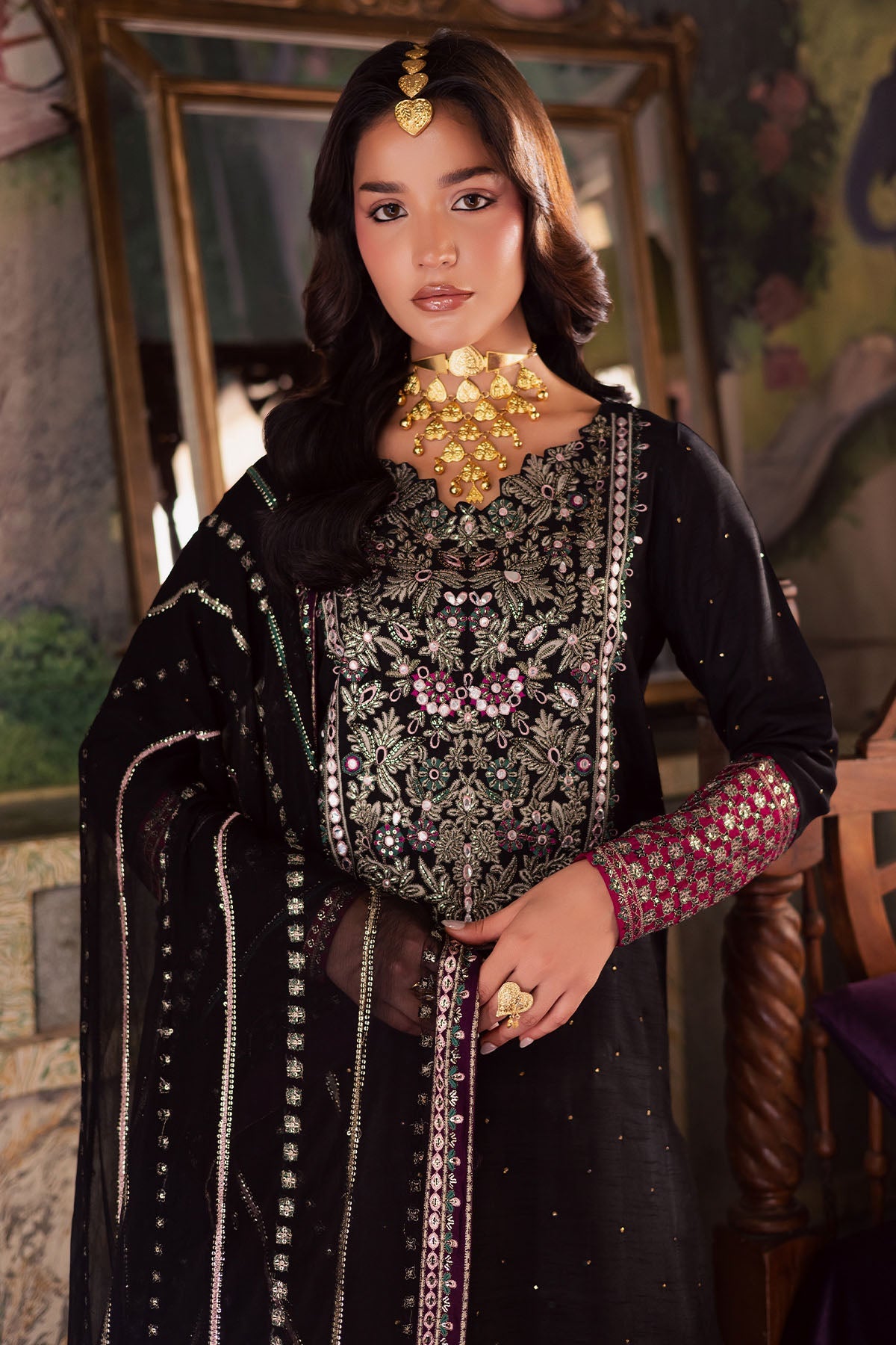 Nureh | Nur Mahal | NE-197 by Nureh - Designer Dress - Type : Ladies Clothes - Available at Libayah - 100% Original 