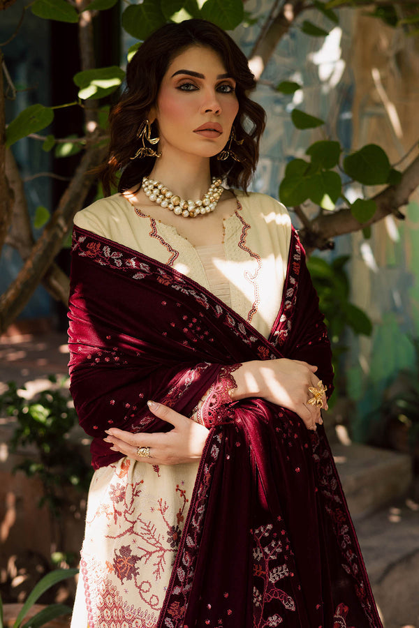 Nureh | Exclusive Leather Peach | NE-181 by Nureh - Designer Dress - Type : Ladies Clothes - Available at Libayah - 100% Original 