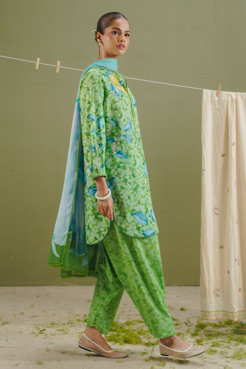 Zara Shahjahan | Coco Prints 26 | Kael-7B - Designer Dress - Type : Ladies Clothes - Available at Libayah - 100% Original