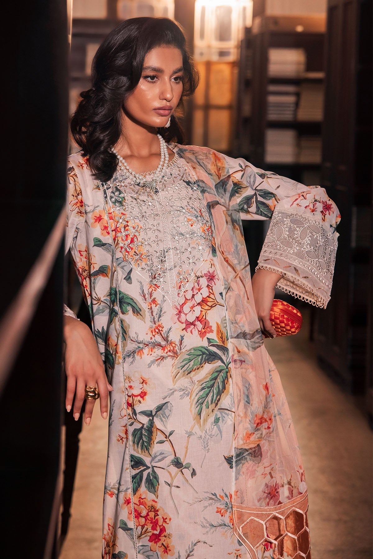 Nureh | Glam Girl Lawn | GL-13 by Nureh - Designer Dress - Type: Ladies Clothes - Available at Libayah - 100% Original
