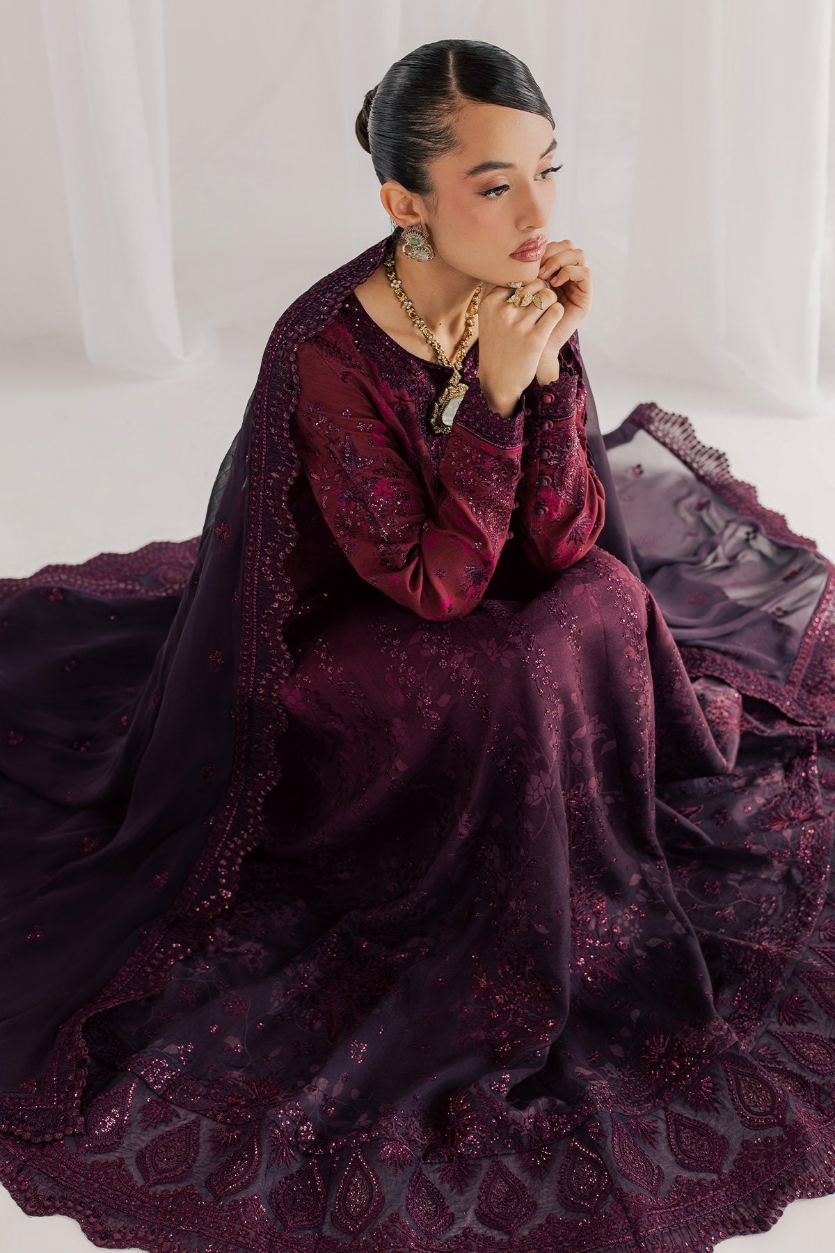 Nureh | Fancy Formal 26 | NP-810 by Nureh - Designer Dress  - Type : Ladies Clothes - Available at Libayah - 100% Original 