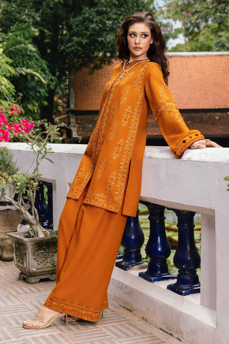 Naqshi | Nuri Khaddar Velvet Marina | Duraab by Naqshi - Designer Dress  - Type : Ladies Clothes - Available at Libayah - 100% Original 