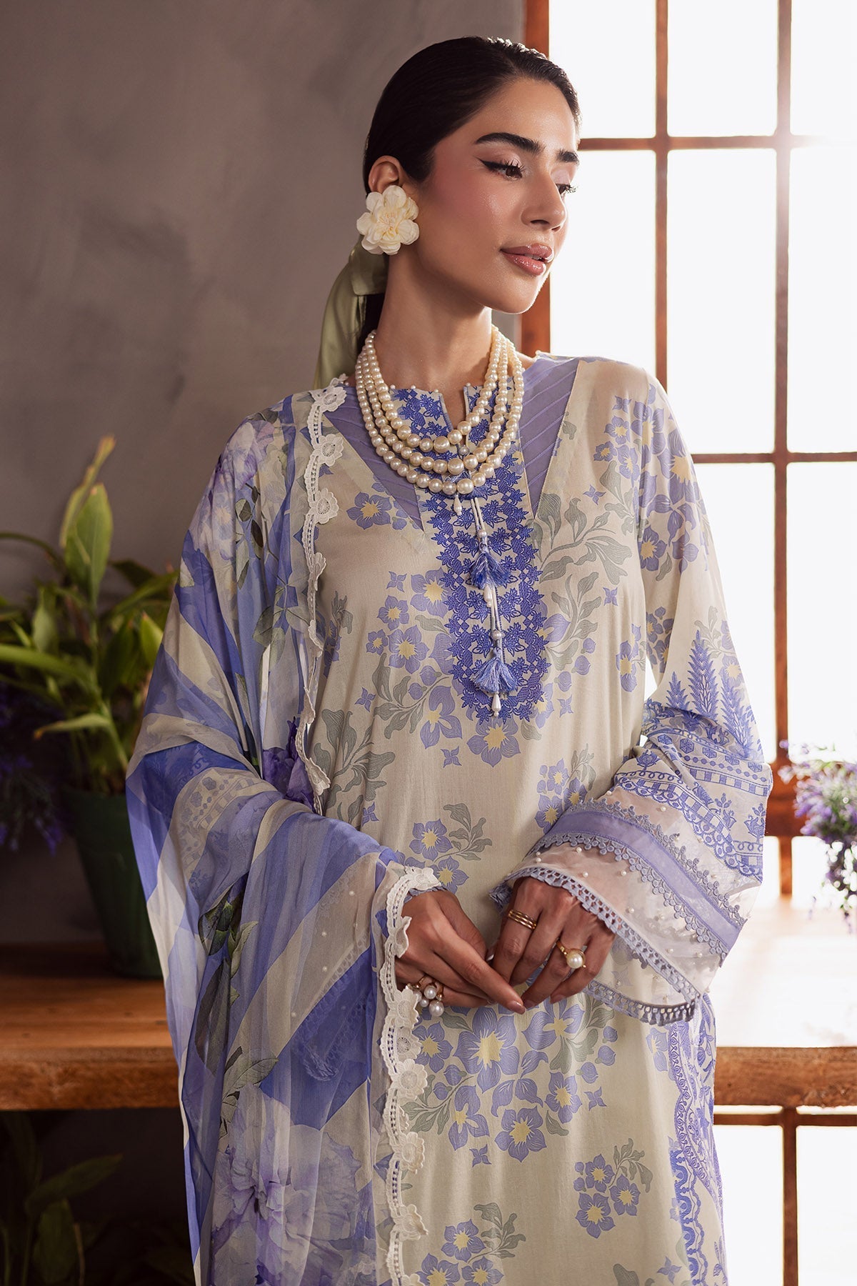 Nureh | Signature Prints 26 | SP-159 by Nureh - Designer Dress  - Type : Ladies Clothes - Available at Libayah - 100% Original 