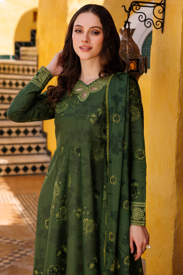 Farasha | Printed Essentials | Sage Charm by Farasha - Designer Dress - Type: Ladies Clothes - Available at Libayah - 100% Original