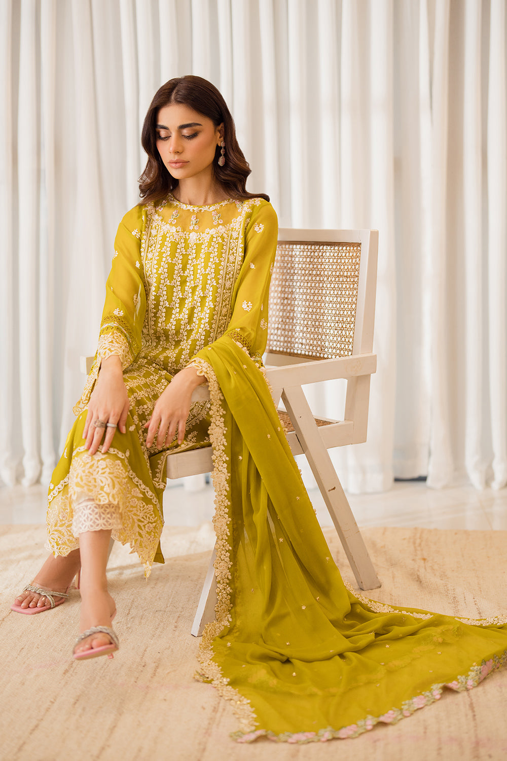 Azure | Luxe Formals | Amber Glow by Azure - Designer Dress - Type: Ladies Clothes - Available at Libayah - 100% Original