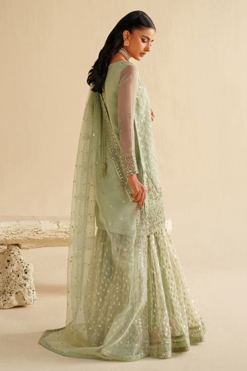 Naqshi | Feemora Organza Raw Silk | Hanam by Naqshi - Designer Dress  - Type : Ladies Clothes - Available at Libayah - 100% Original 