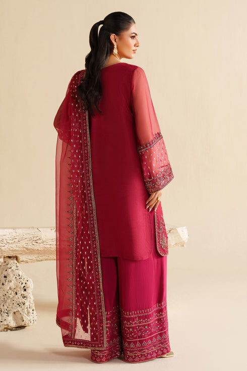 Naqshi | Feemora Organza Raw Silk | Yashal by Naqshi - Designer Dress  - Type : Ladies Clothes - Available at Libayah - 100% Original 