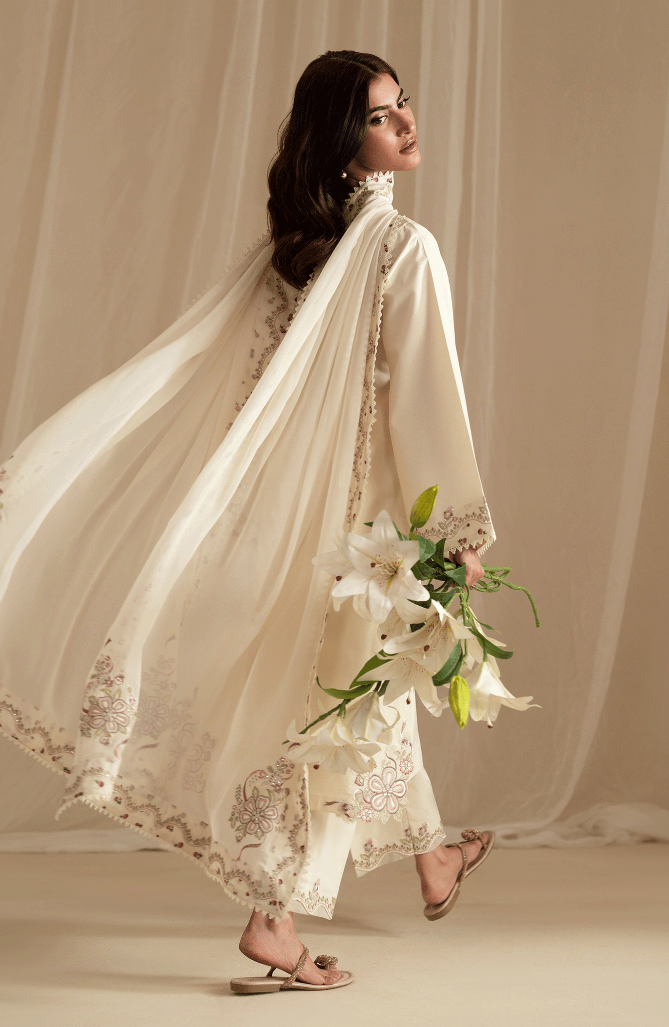 Seran | Luxury Pret | AVIRA - 3 pc by Seran - Designer Dress  - Type : Ladies Clothes - Available at Libayah - 100% Original 