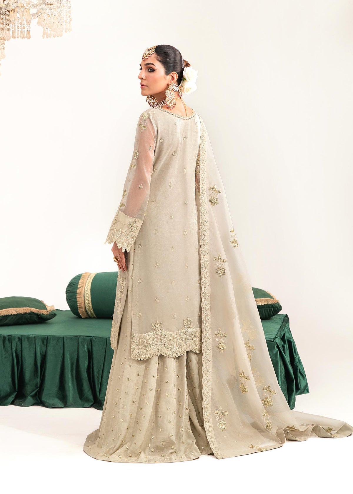 Dastoor | Sajni Luxury Eid Collection 24 | Nahal by Dastoor - Designer Dress - Type: Ladies Clothes - Available at Libayah - 100% Original