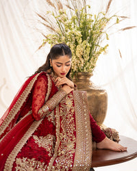 Faiza Saqlain | Rua Wedding Formals | Gul by Faiza Saqlain - Designer Dress  - Type : Ladies Clothes - Available at Libayah - 100% Original 