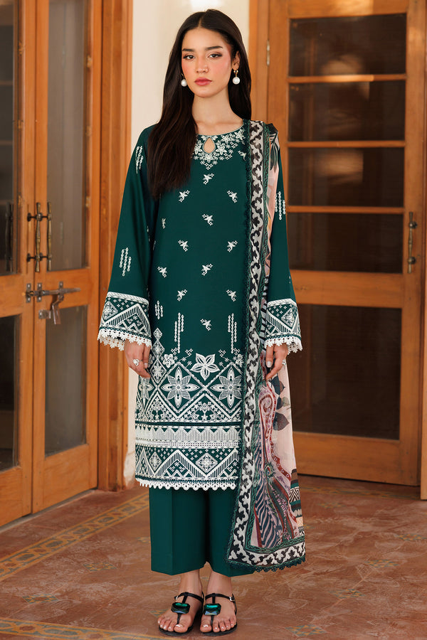Farasha | Summer Weaves Embroidered Lawn | Teal Essence by Farasha - Designer Dress - Type: Ladies Clothes - Available at Libayah - 100% Original