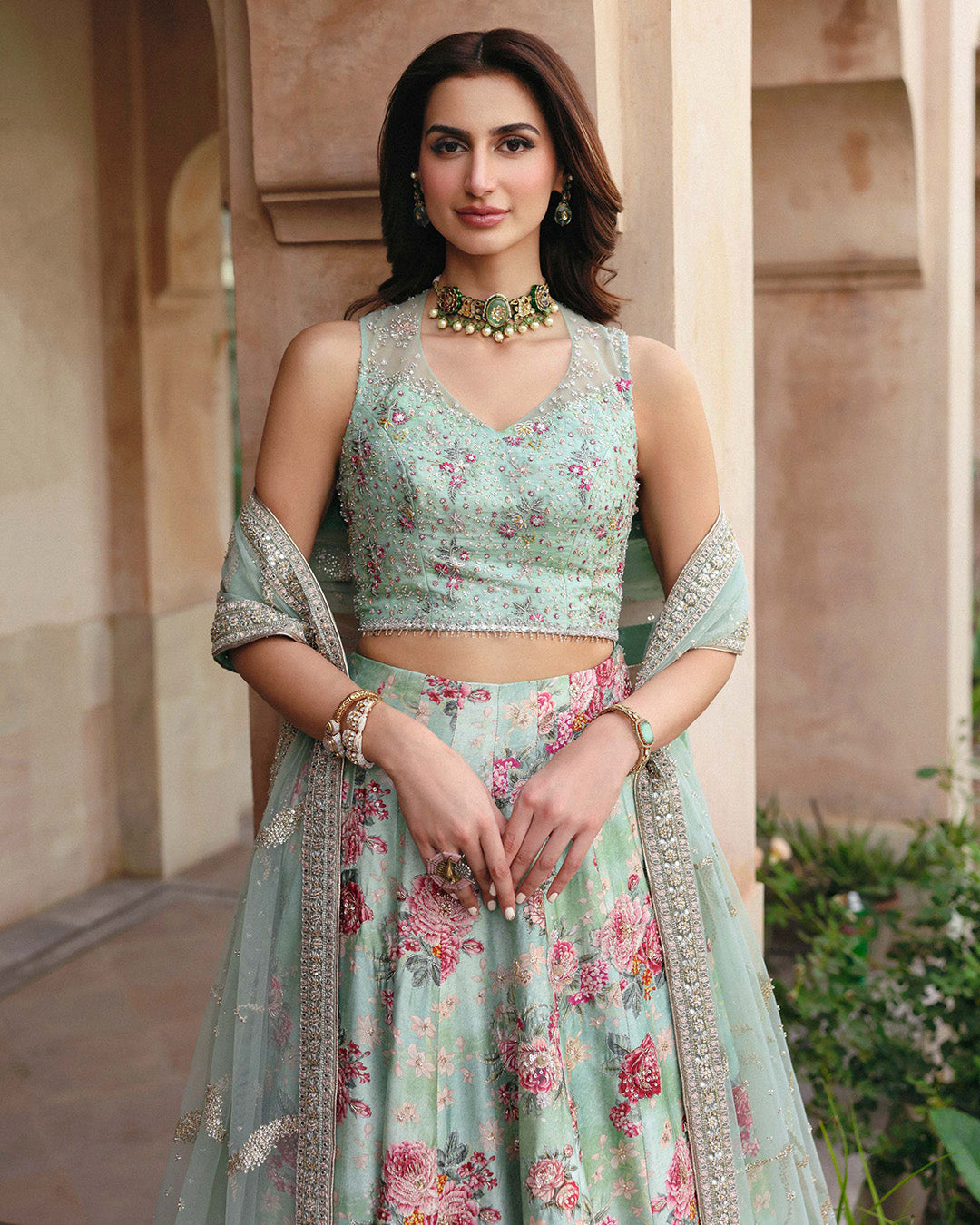 Faiza Saqlain | Averia Bridals | Rosabelle by Faiza Saqlain - Designer Dress  - Type : Ladies Clothes - Available at Libayah - 100% Original 