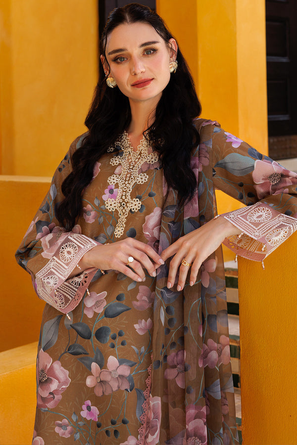 Farasha | Printed Essentials | Fawn Bliss by Farasha - Designer Dress - Type: Ladies Clothes - Available at Libayah - 100% Original