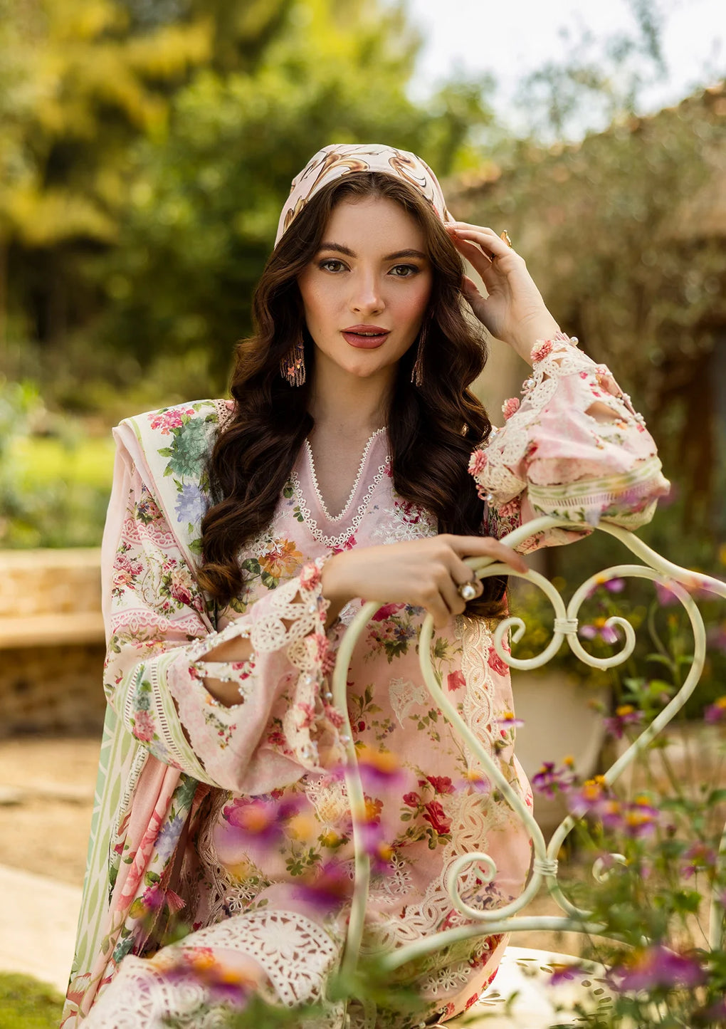 Elaf Premium | Print Chikankari 25 | ELK-04B TRUE LOVE by Elaf Premium - Designer Dress - Type: Ladies Clothes - Available at Libayah - 100% Original