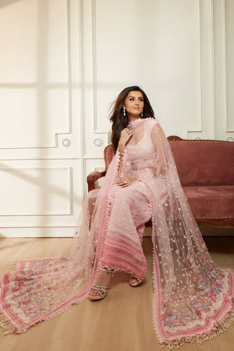 Sobia Nazir | Luxury Lawn Eid 26 | 7B by Sobia Nazir - Designer Dress - Type : Luxury Dress - Available at Libayah - 100% Original