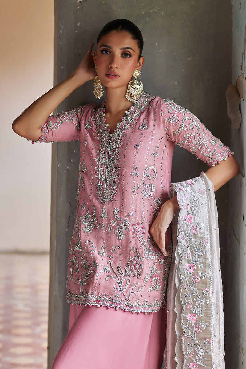 Mina Hassan | Formal Dholki Collection | Zarah by Mina Hassan - Designer Dress - Type: Ladies Clothes - Available at Libayah - 100% Original