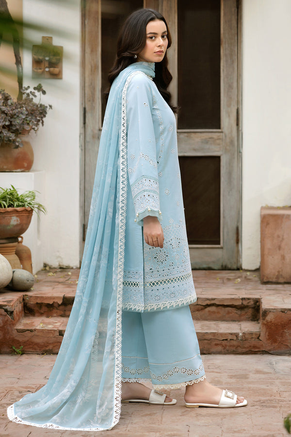 Farasha | Summer Weaves Embroidered Lawn | Sky Haze by Farasha - Designer Dress - Type: Ladies Clothes - Available at Libayah - 100% Original