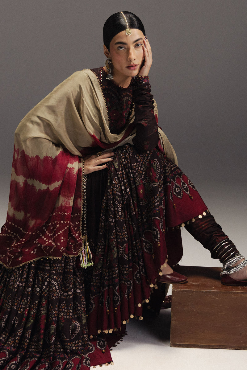 Zara Shahjahan | Anarkali 26 | Zarmeen-D7 - Designer Dress - Type : Ladies Clothes - Available at Libayah - 100% Original