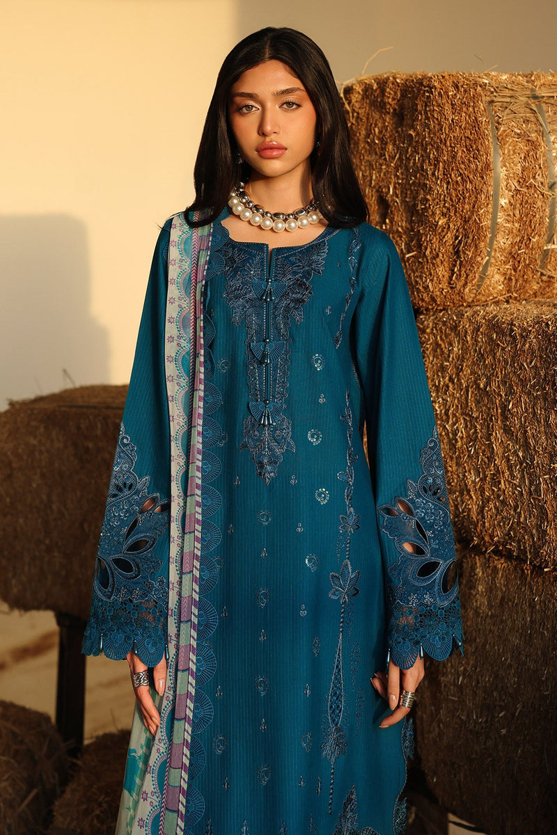 Nureh | Raha Lawn | NE-247 by Nureh - Designer Dress  - Type : Ladies Clothes - Available at Libayah - 100% Original 