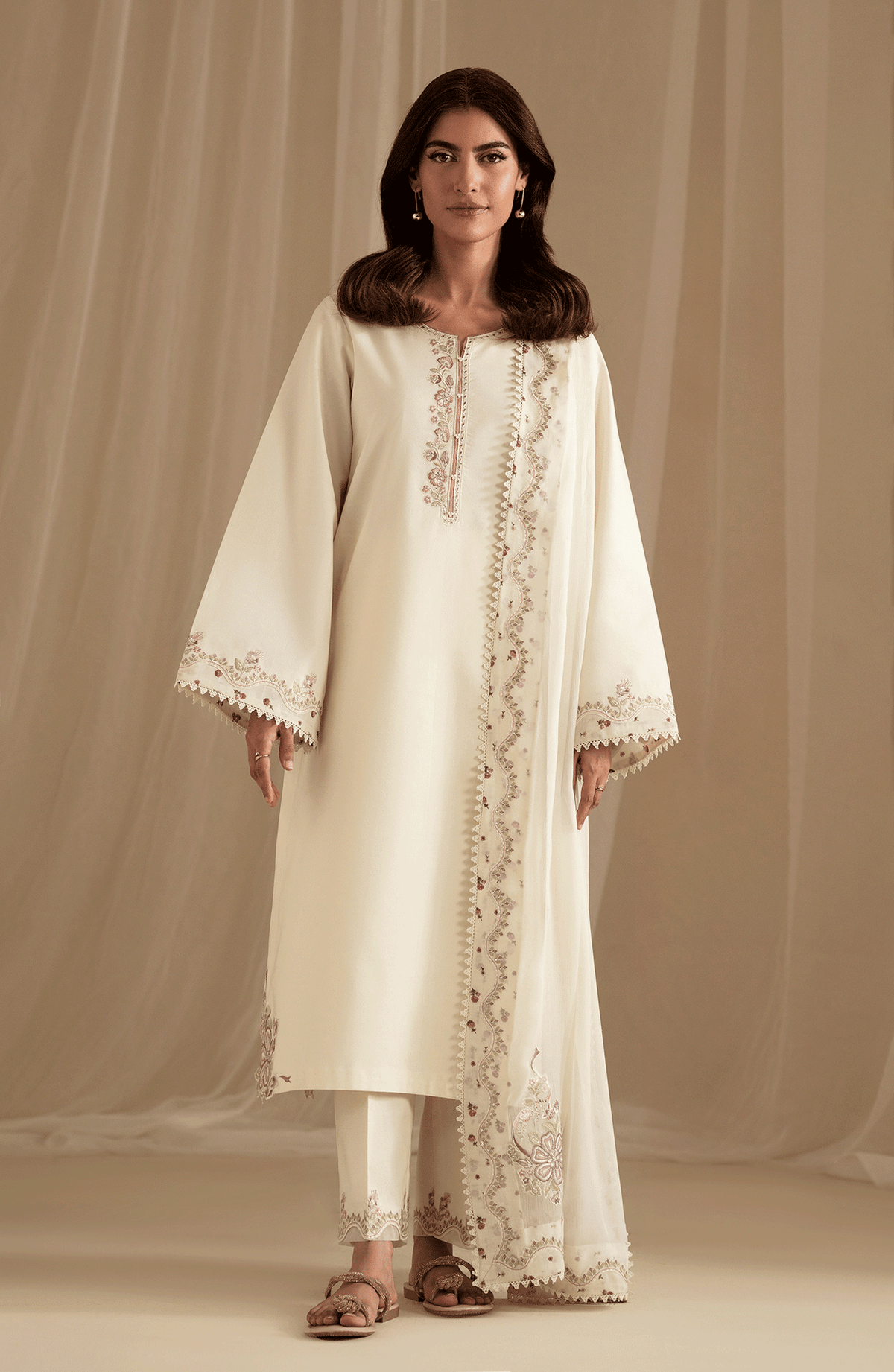 Seran | Luxury Pret | AVIRA - 3 pc by Seran - Designer Dress  - Type : Ladies Clothes - Available at Libayah - 100% Original 