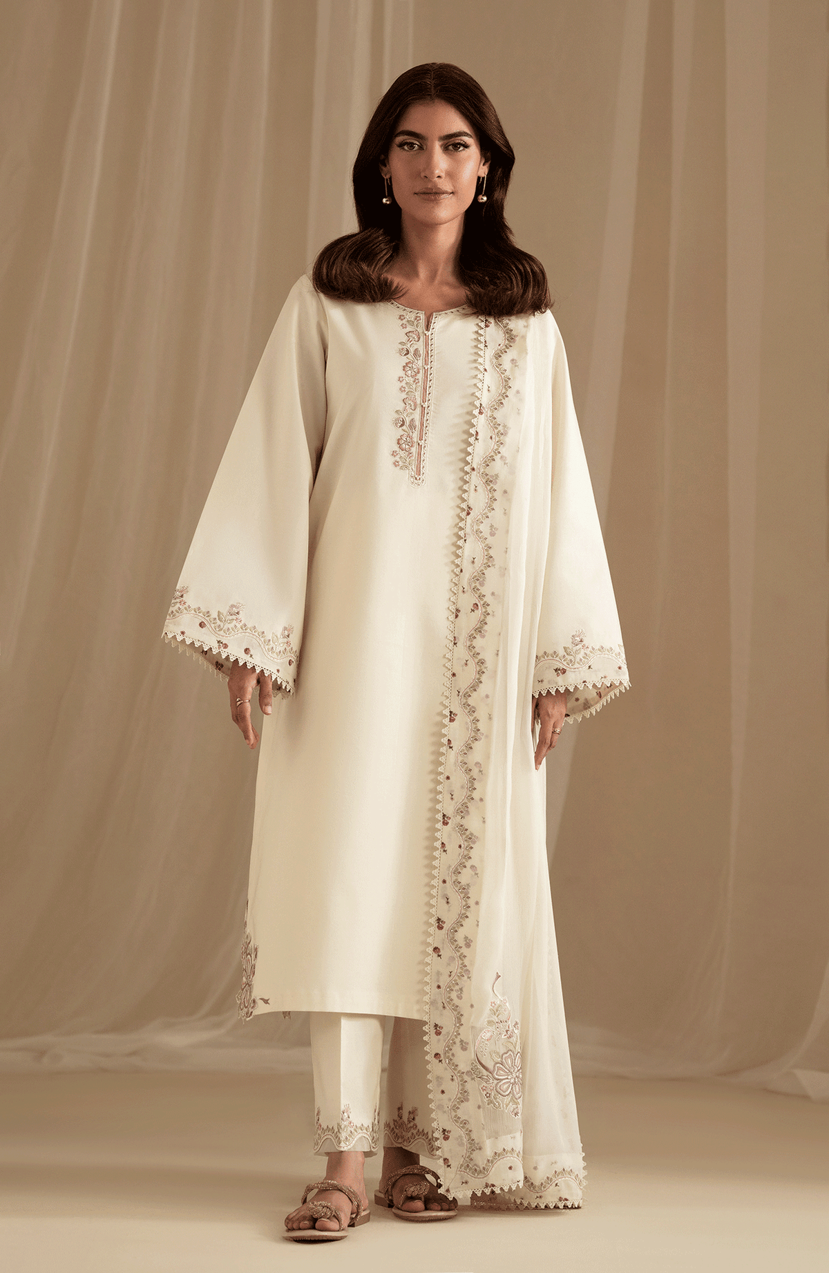 Seran | Luxury Pret | AVIRA - 3 pc by Seran - Designer Dress  - Type : Ladies Clothes - Available at Libayah - 100% Original 
