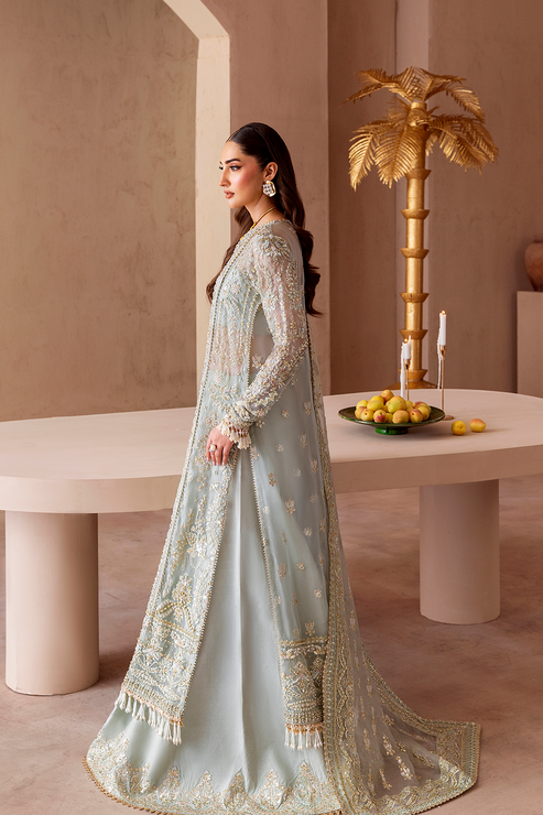 Emaan Adeel | Clay Couture | NUVRA by Emaan Adeel - Designer Dress  - Type : Ladies Clothes - Available at Libayah - 100% Original 