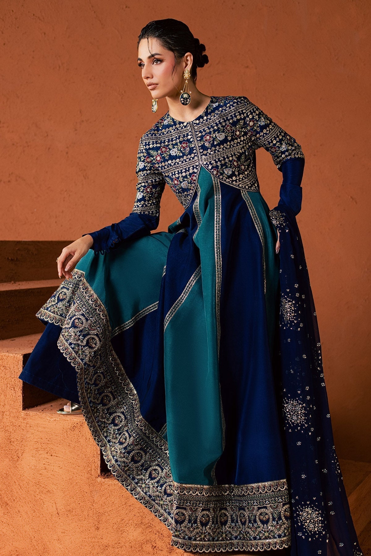 Nureh | Fancy Formal 26 | NP-834 by Nureh - Designer Dress  - Type : Ladies Clothes - Available at Libayah - 100% Original 