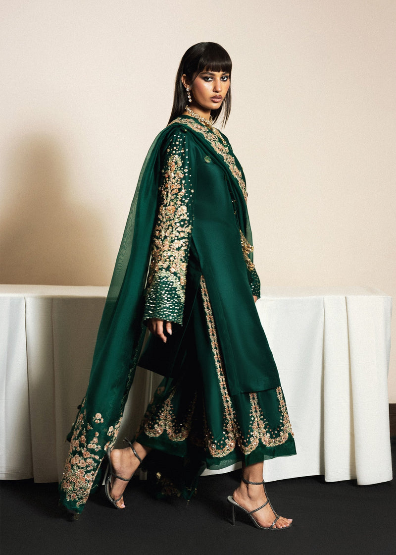 Hussain Rehar | Luxury Pret 26 | Noor Lepoque - Designer Dress - Type : Ladies Clothes - Available at Libayah - 100% Original