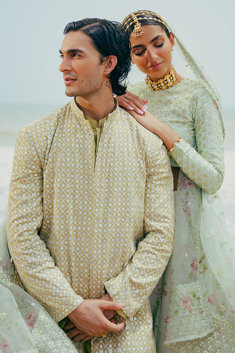 Cross Stitch | Wedding Collection 24 | TRANQUIL HAZE by Cross Stitch - Designer Dress - Type: Formal - Available at Libayah - 100% Original