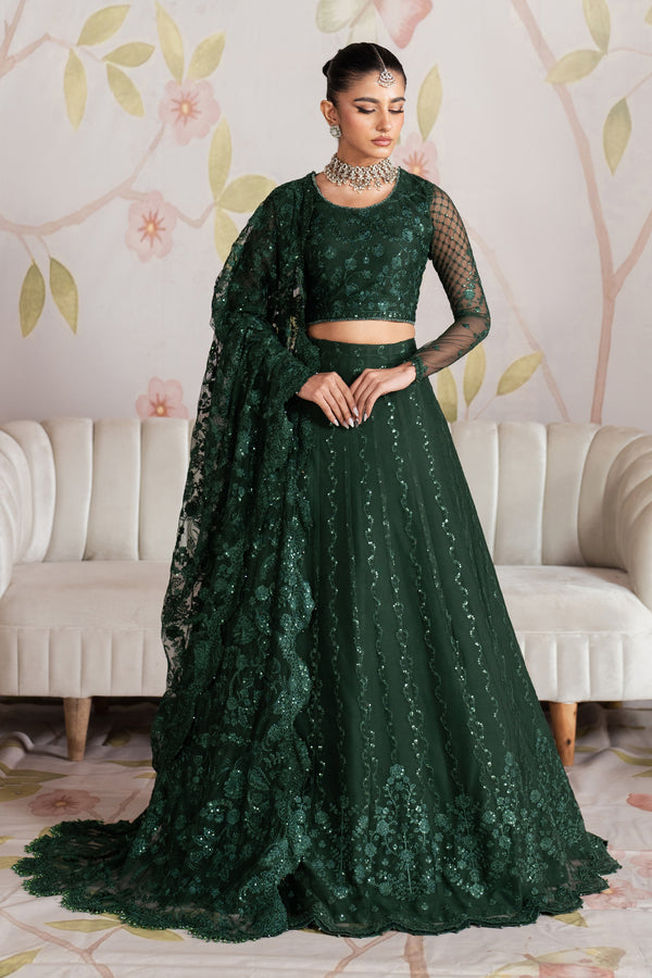 Zarif | Shehnai Luxury Wedding Edit | MEESAM by Zarif - Designer Dress - Type: Ladies Clothes - Available at Libayah - 100% Original