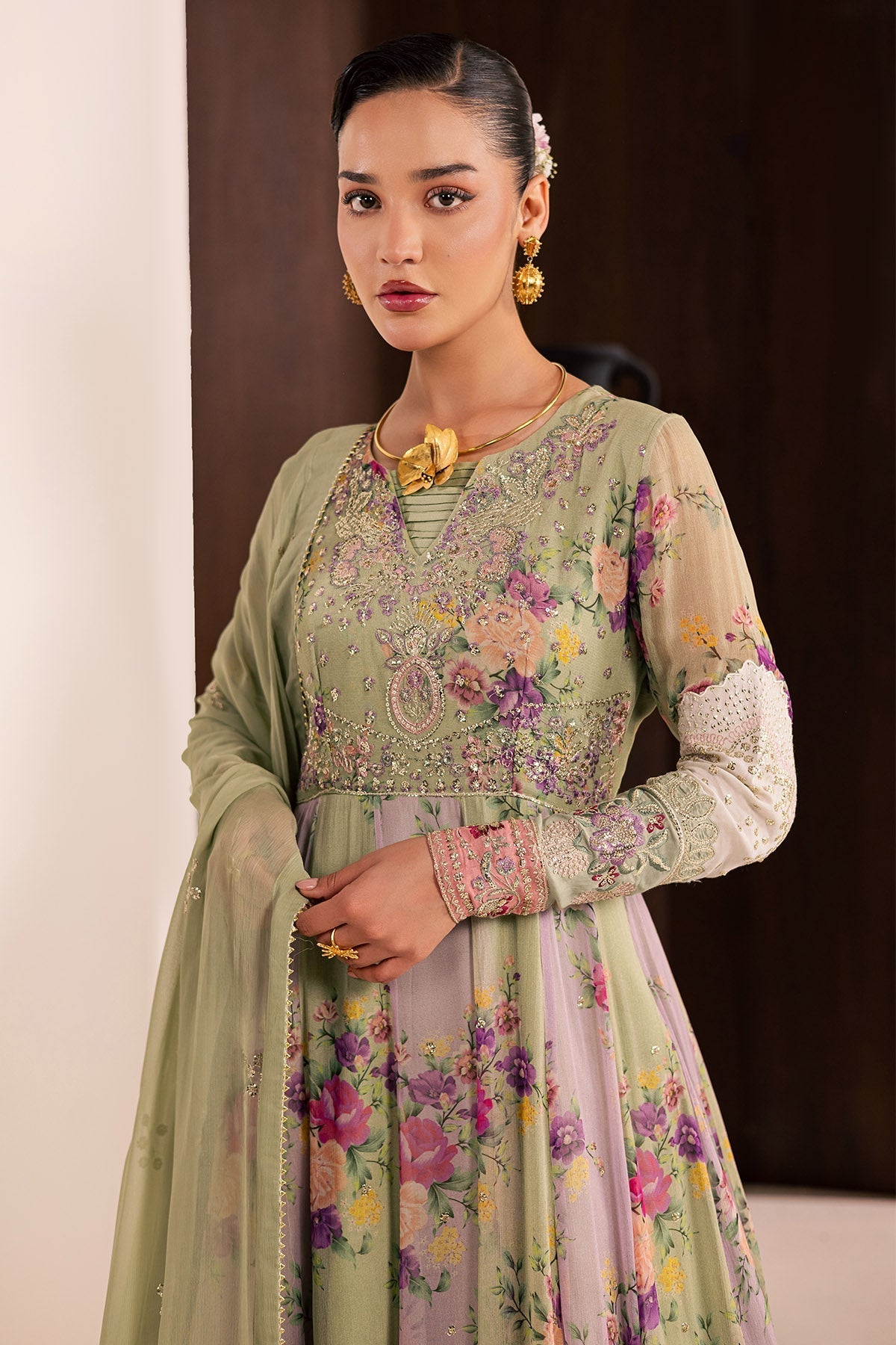 Nureh | Fancy Formal 26 | NP-774 by Nureh - Designer Dress  - Type : Ladies Clothes - Available at Libayah - 100% Original 