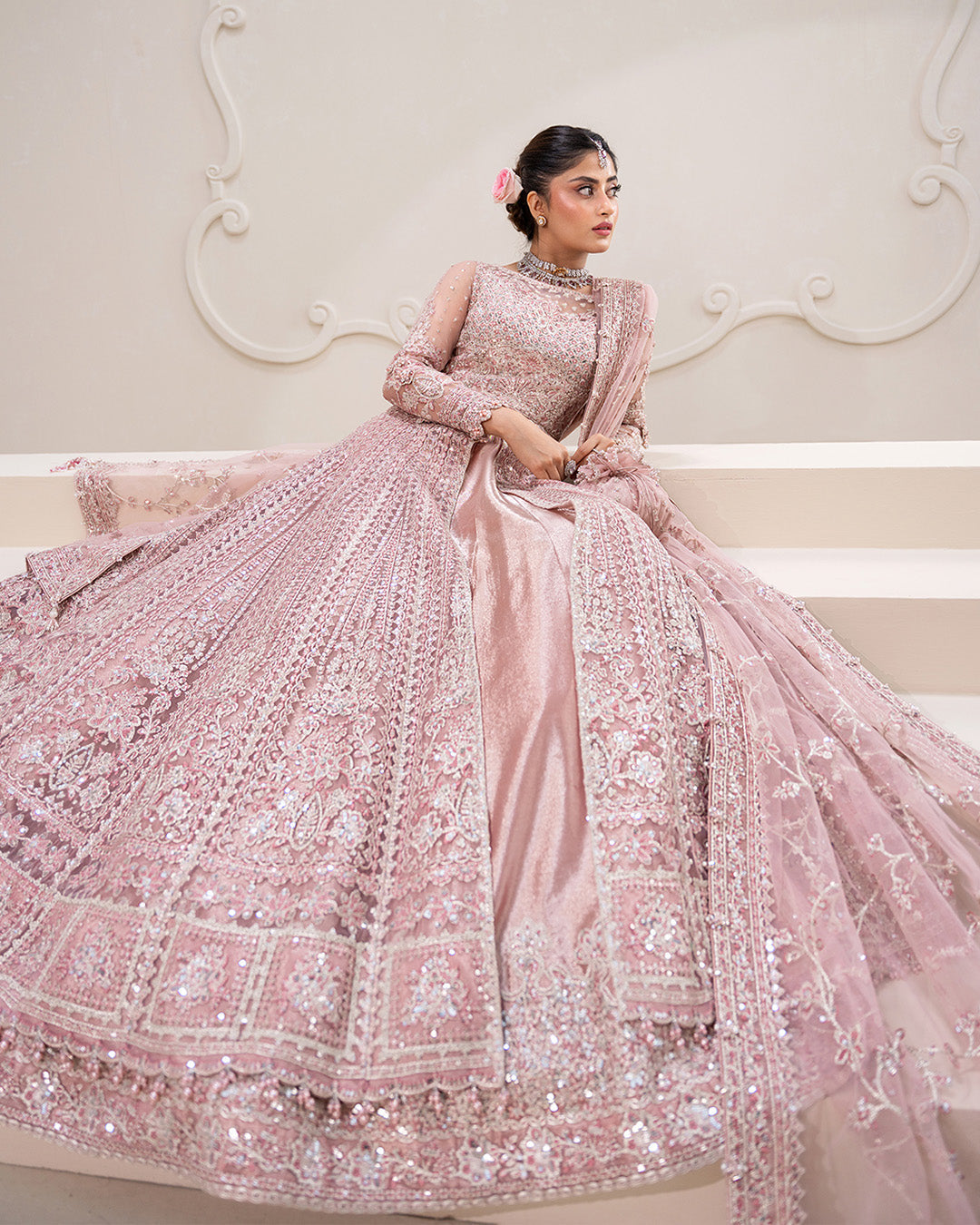 Faiza Saqlain | Rua Wedding Formals | Leyan by Faiza Saqlain - Designer Dress  - Type : Ladies Clothes - Available at Libayah - 100% Original 