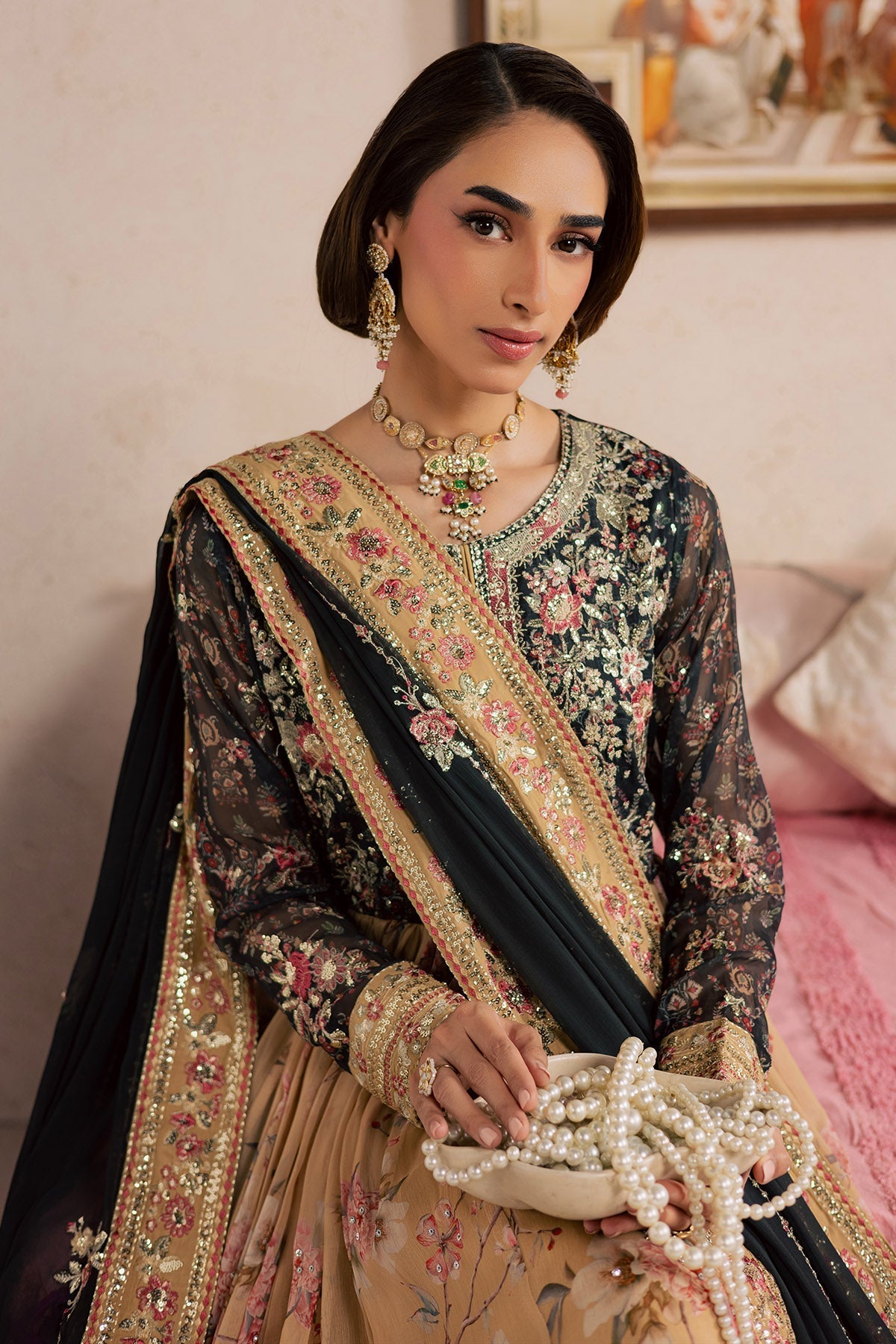Nureh | Fancy Formal 26 | NP-788 by Nureh - Designer Dress  - Type : Ladies Clothes - Available at Libayah - 100% Original 