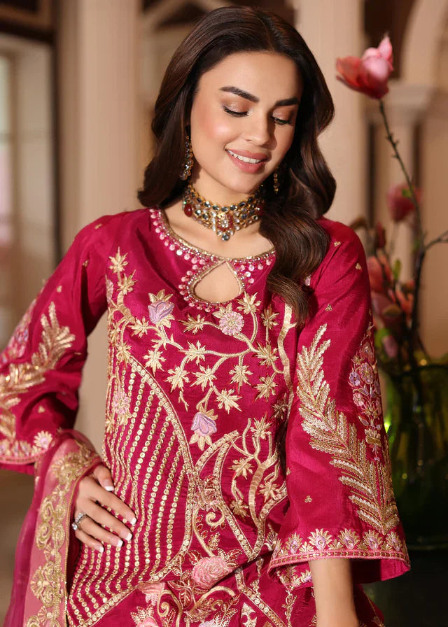 Waqas Shah | Meh-E-Nur | FREESIA by Waqas Shah - Designer Dress - Type: Ladies Clothes - Available at Libayah - 100% Original