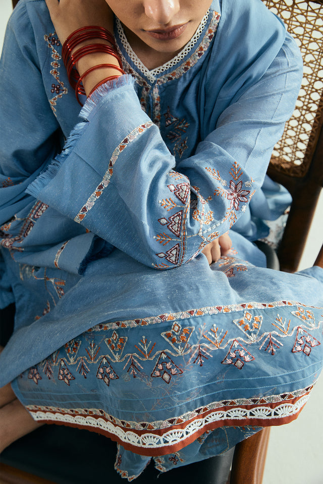 Zara Shahjahan | Pret 26 | CR25P0962A by Zara Shahjahan - Designer Dress  - Type : Ladies Clothes - Available at Libayah - 100% Original 