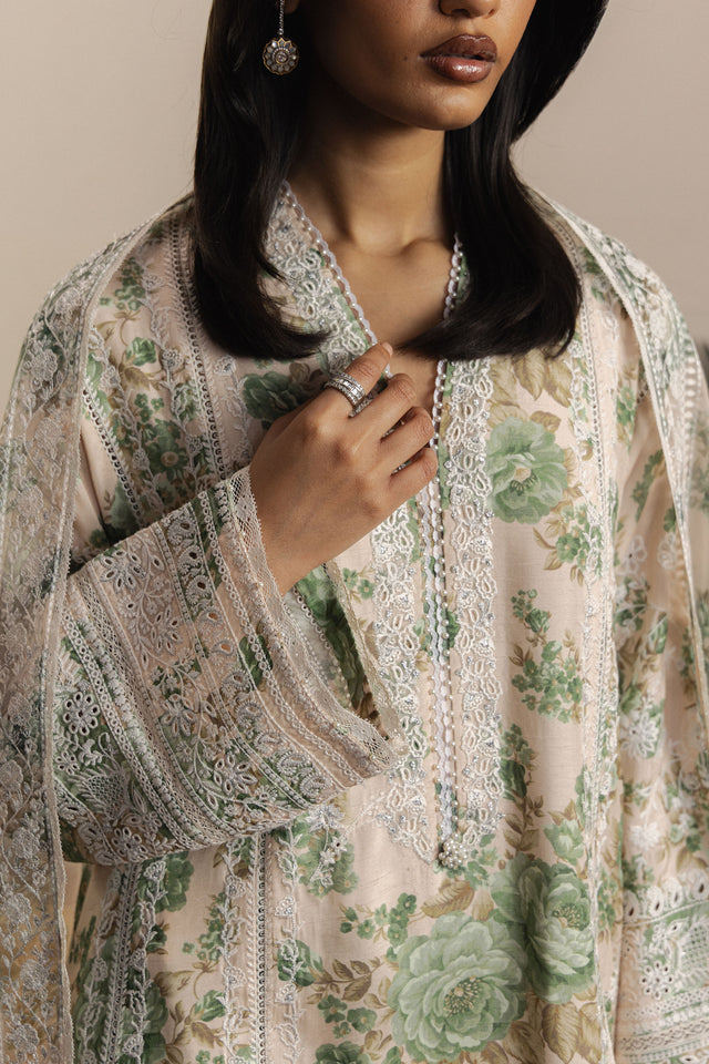 Zara Shahjahan | Festive 26 | HUSNARA by Zara Shahjahan - Designer Dress  - Type : Ladies Clothes - Available at Libayah - 100% Original 