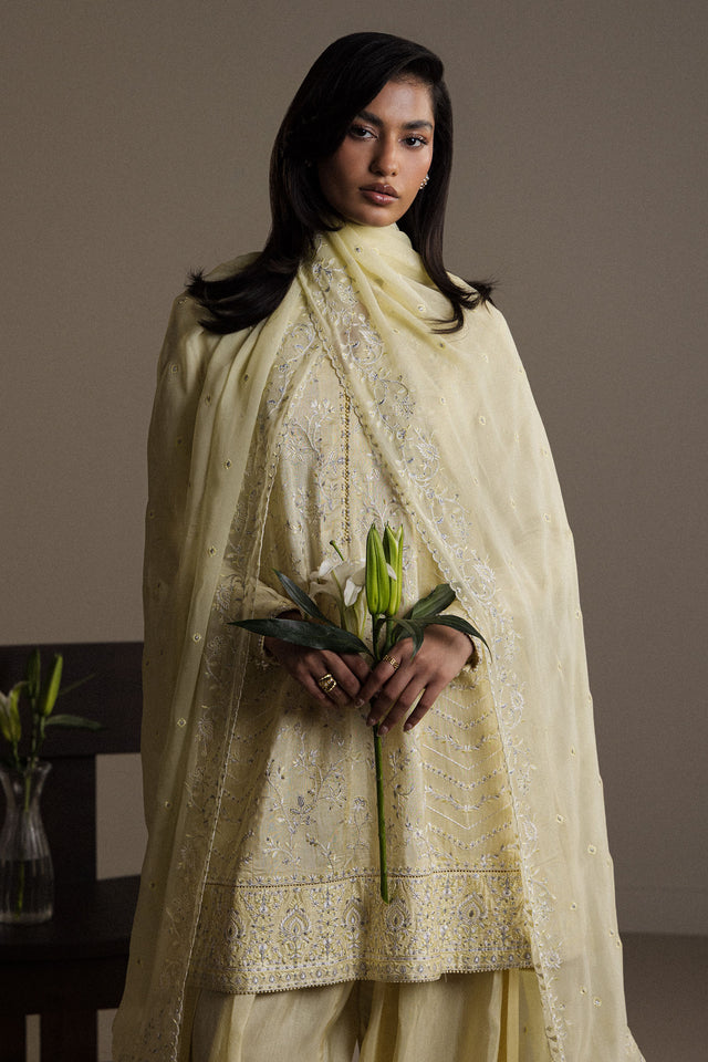 Zara Shahjahan | Festive 26 | ZARDIYA by Zara Shahjahan - Designer Dress  - Type : Ladies Clothes - Available at Libayah - 100% Original 