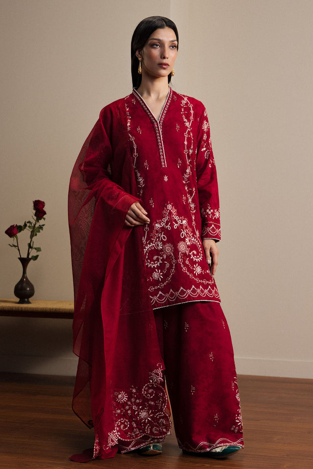 Zara Shahjahan | Pret 26 | SURKHAAB by Zara Shahjahan - Designer Dress  - Type : Ladies Clothes - Available at Libayah - 100% Original 