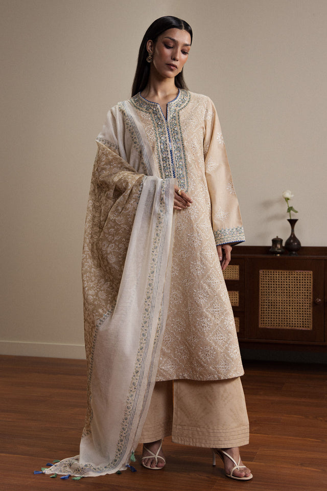 Zara Shahjahan | Pret 26 | KHAAMIR by Zara Shahjahan - Designer Dress  - Type : Ladies Clothes - Available at Libayah - 100% Original 