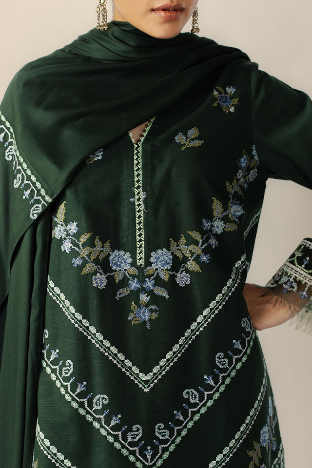 Zara Shahjahan | Pret 26 | Fern by Zara Shahjahan - Designer Dress  - Type : Ladies Clothes - Available at Libayah - 100% Original 