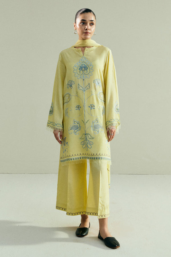 Zara Shahjahan | Pret 26 | CR25P0963A by Zara Shahjahan - Designer Dress  - Type : Ladies Clothes - Available at Libayah - 100% Original 