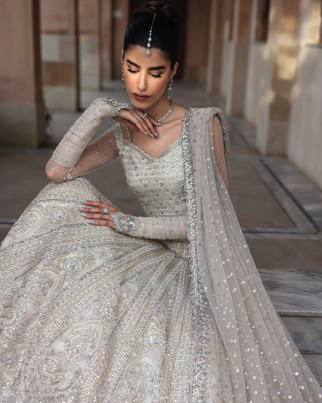 Faiza Saqlain | Averia Bridals | Cammi by Faiza Saqlain - Designer Dress  - Type : Ladies Clothes - Available at Libayah - 100% Original 