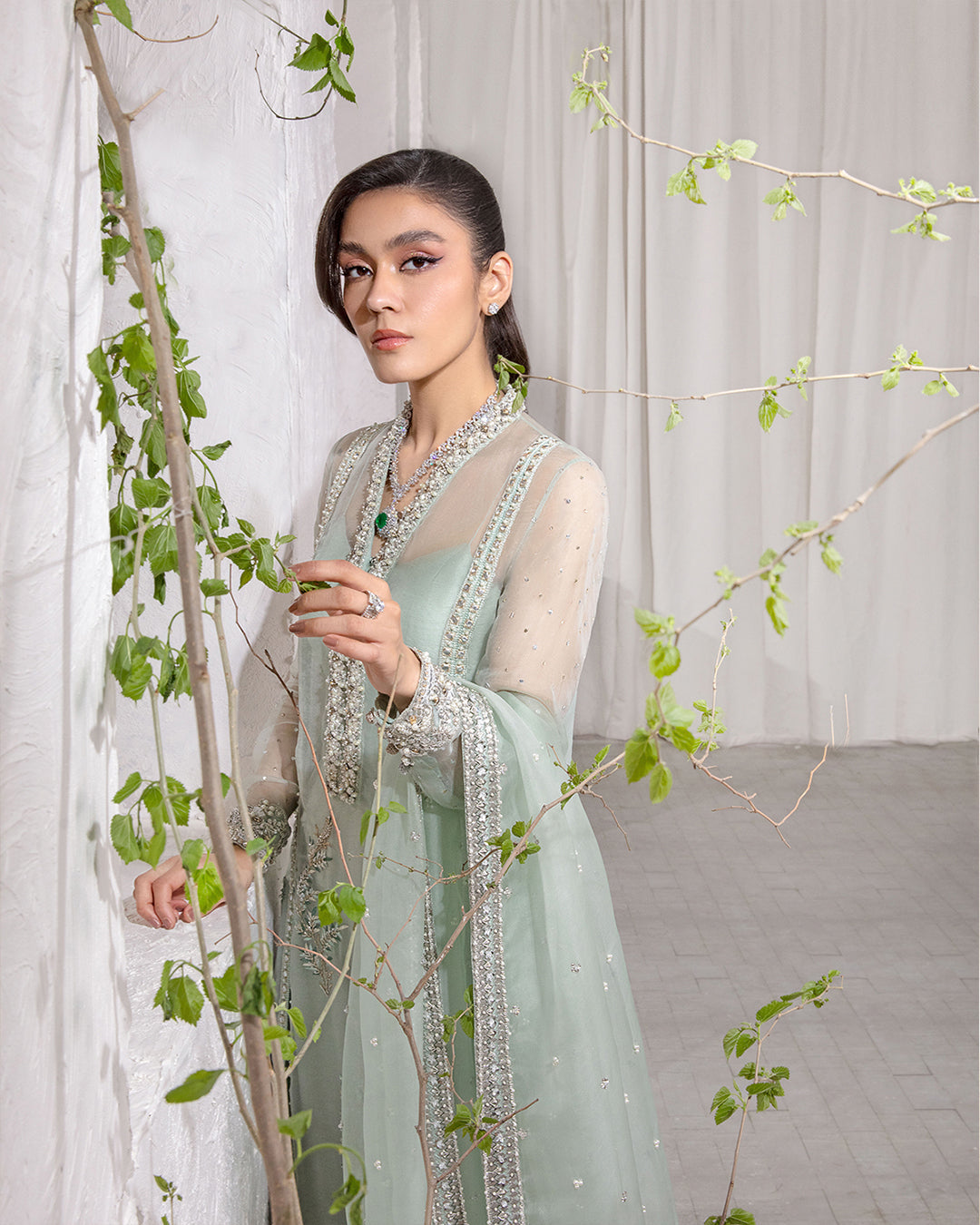Faiza Saqlain | Lenora Luxury Pret | Marvela by Faiza Saqlain - Designer Dress - Type: Ladies Clothes - Available at Libayah - 100% Original