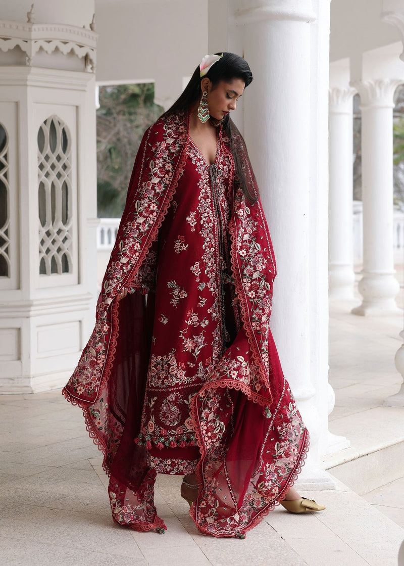 Hussain Rehar | Kalabagh Luxury Lawn 26 | Kastanaa by Hussain Rehar - Designer Dress  - Type : Ladies Clothes - Available at Libayah - 100% Original 