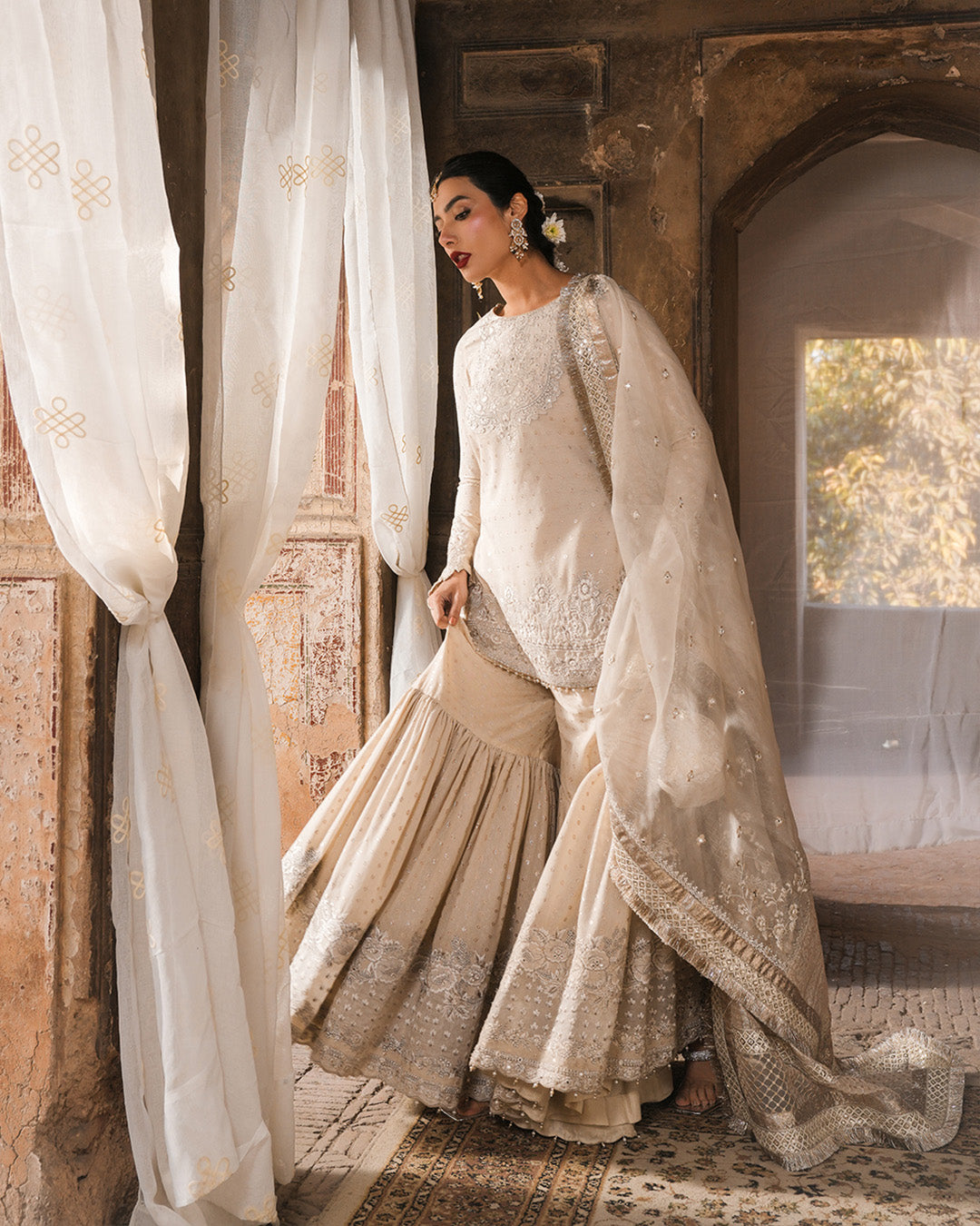 Faiza Saqlain | Zimmal Formals | Devina by Faiza Saqlain - Designer Dress - Type: Ladies Clothes - Available at Libayah - 100% Original