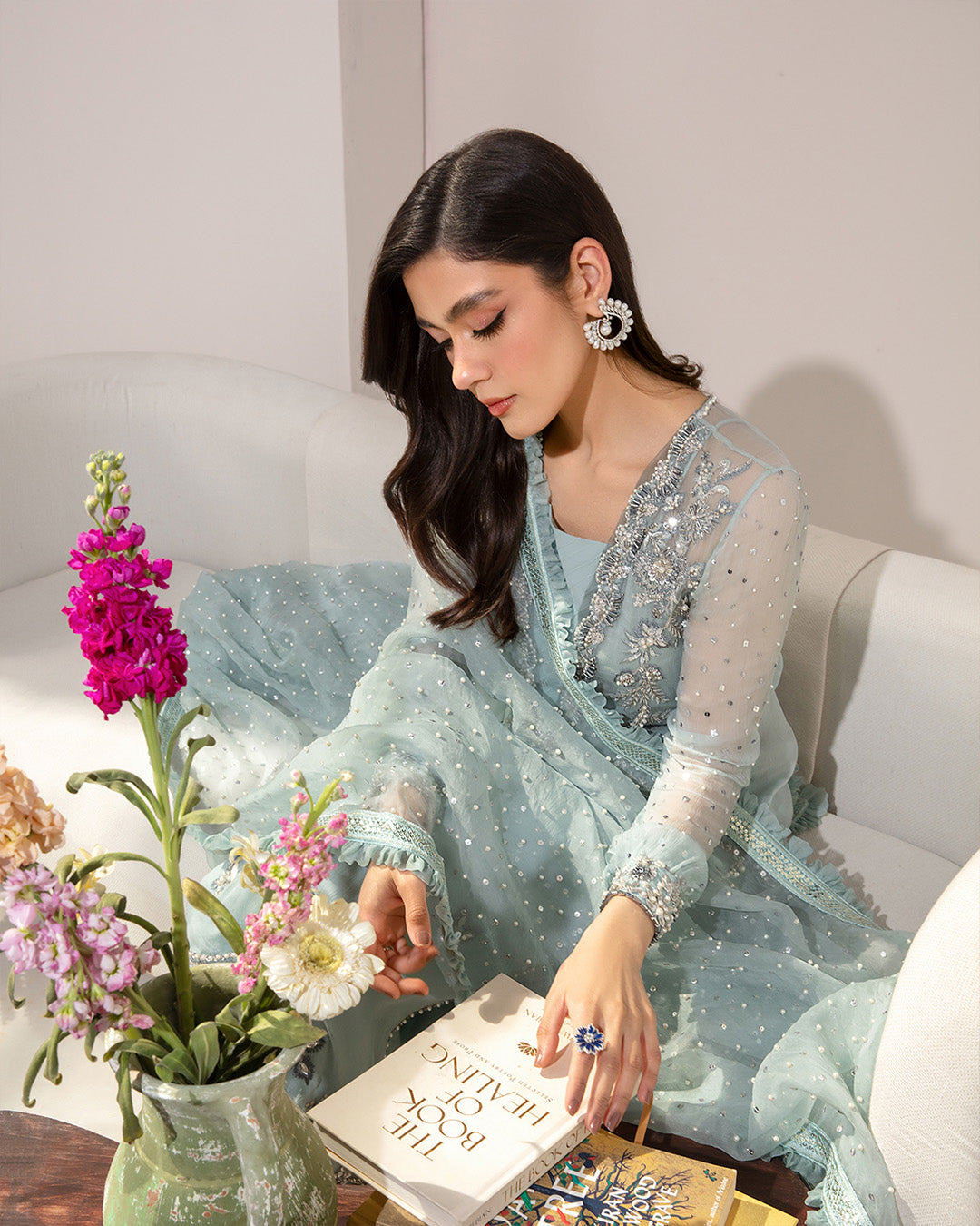 Faiza Saqlain | Lenora Luxury Pret | Arleena by Faiza Saqlain - Designer Dress - Type: Ladies Clothes - Available at Libayah - 100% Original