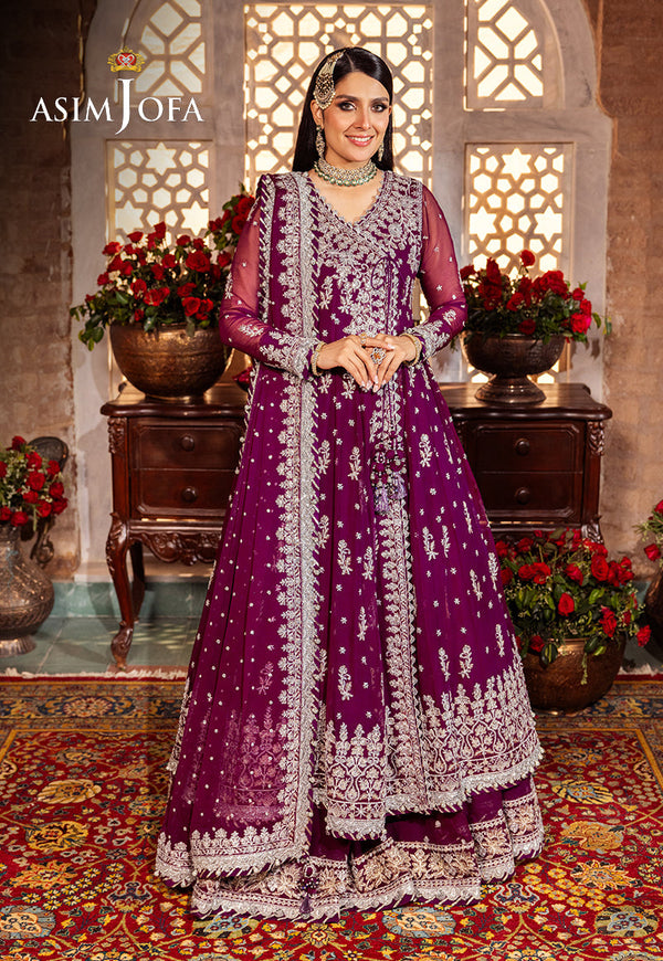 Asim Jofa | Jaan e Jahan| AJJJ-01 by Asim Jofa - Designer Dress - Type: Ladies Clothes - Available at Libayah - 100% Original